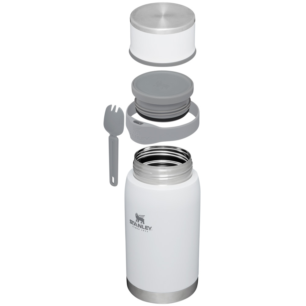 Stanley ADVENTURE TO-GO FOOD JAR + SPORK | 36 OZ Polar | 84572-DRNA