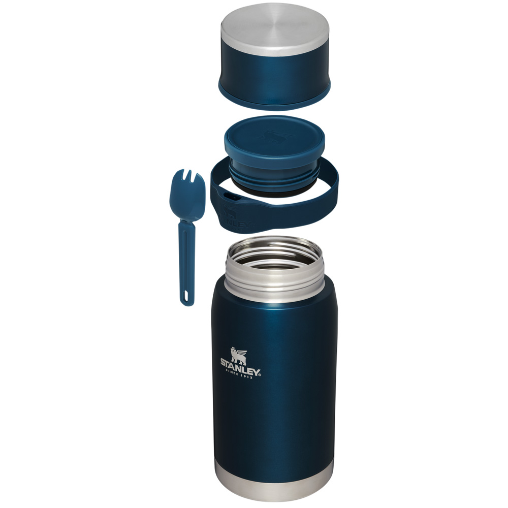 Stanley ADVENTURE TO-GO FOOD JAR + SPORK | 36 OZ Blue Glow | 10752-EMRC