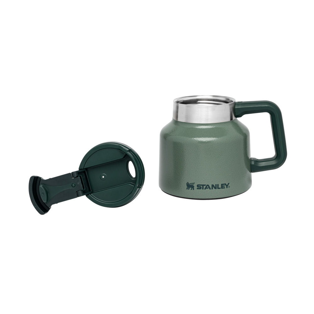 Stanley ADVENTURE TOUGH-TO-TIP ADMIRAL'S MUG | 20 OZ Hammertone Green | 64587-UTVX