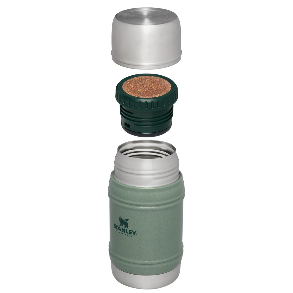 Stanley ARTISAN THERMAL FOOD JAR | 17 OZ Hammertone Green | 91430-AJZR