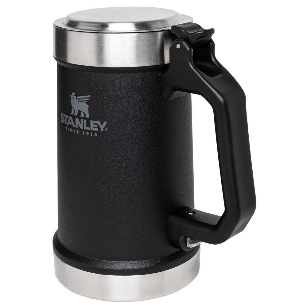 Stanley CLASSIC BOTTLE OPENER BEER STEIN | 24 OZ Matte Black | 03547-ODPL