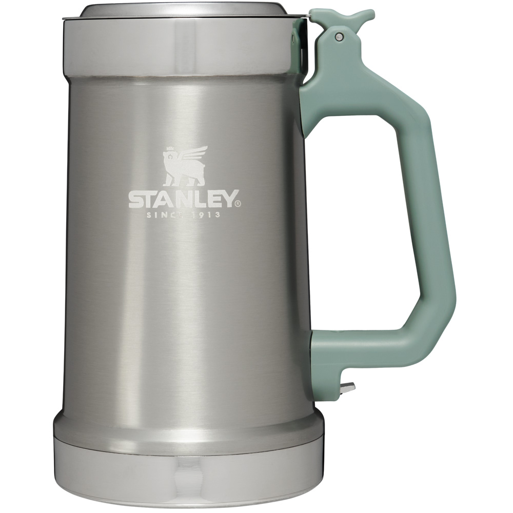 Stanley CLASSIC BOTTLE OPENER BEER STEIN | 24 OZ Stainless Steel Shale | 03865-VKJL