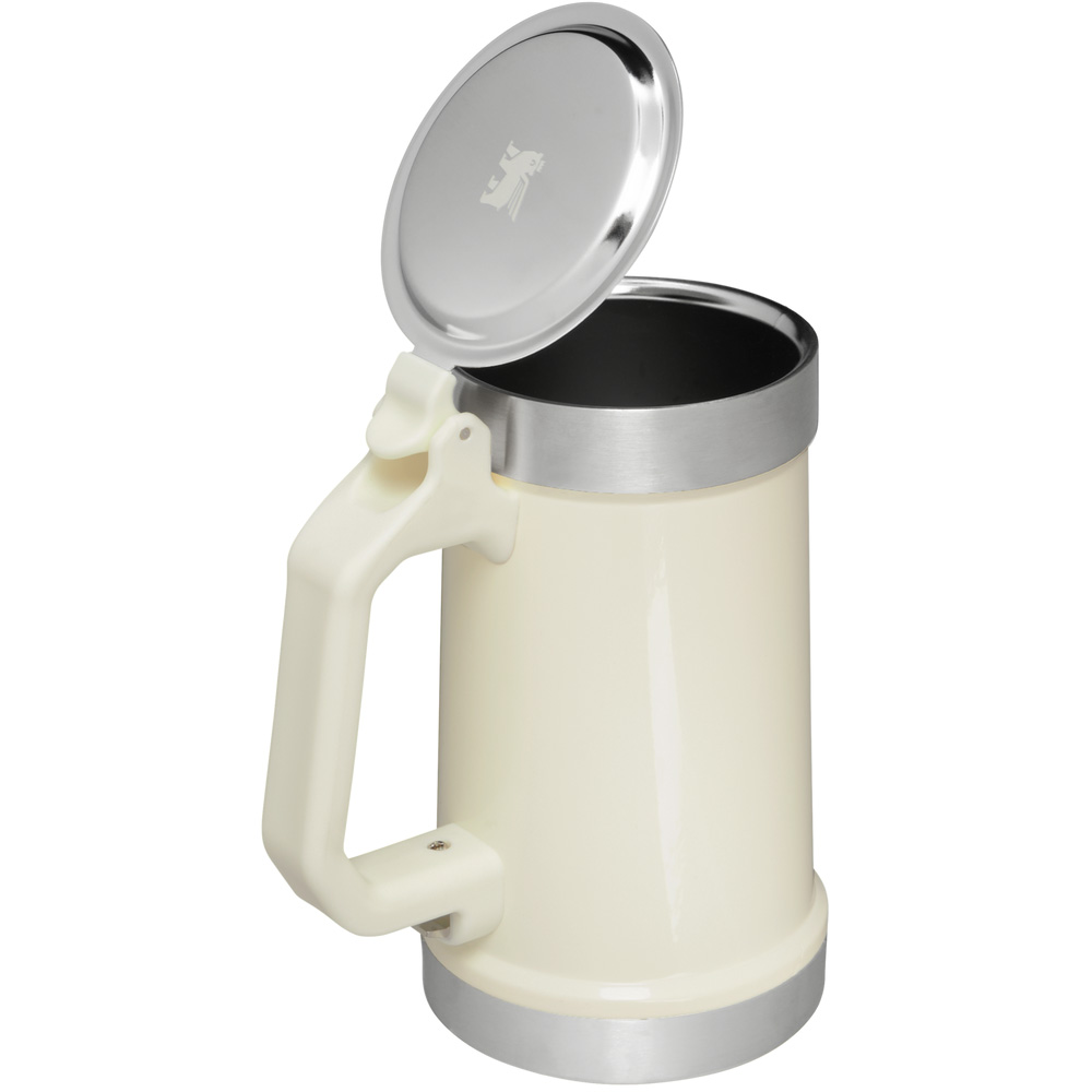 Stanley CLASSIC BOTTLE OPENER BEER STEIN | 24 OZ Cream Gloss | 81567-ZMCW