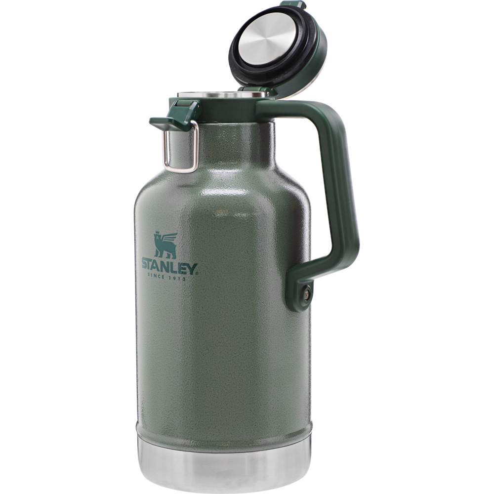 Stanley CLASSIC EASY-POUR GROWLER | 64 OZ Hammertone Green | 02396-LWUI