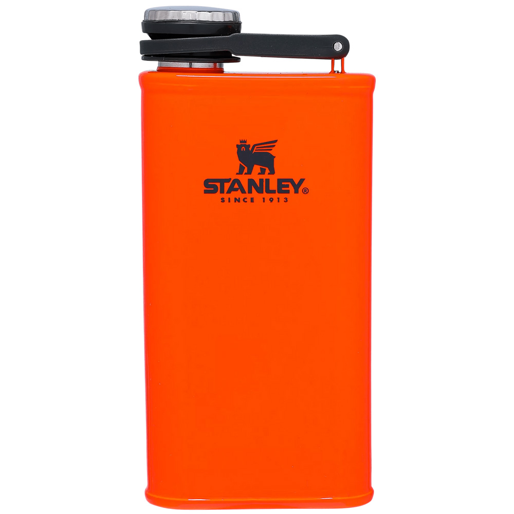 Stanley CLASSIC EASY FILL WIDE MOUTH FLASK | 8 OZ Blaze Orange | 90816-COYJ