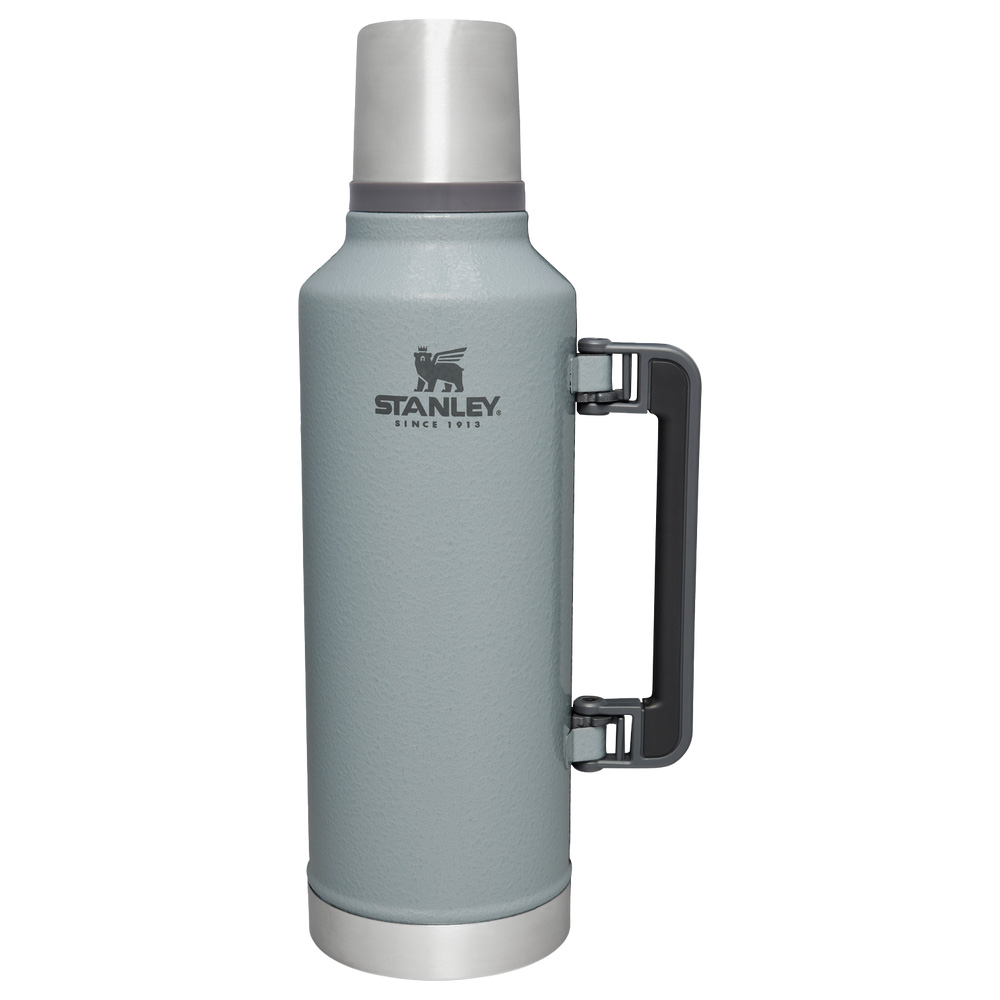 Stanley CLASSIC LEGENDARY BOTTLE | 2.5 QT Hammertone Silver | 92461-CNWT