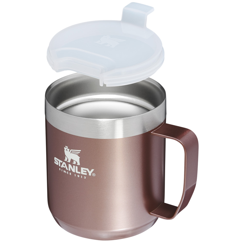 Stanley CLASSIC LEGENDARY CAMP MUG | 12 OZ Rose Quartz Glow | 78390-ENDQ