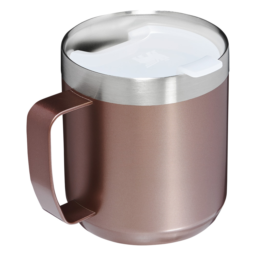 Stanley CLASSIC LEGENDARY CAMP MUG | 12 OZ Rose Quartz Glow | 78390-ENDQ