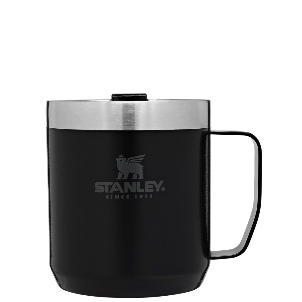 Stanley CLASSIC LEGENDARY CAMP MUG | 12 OZ Matte Black | 30987-YNEQ