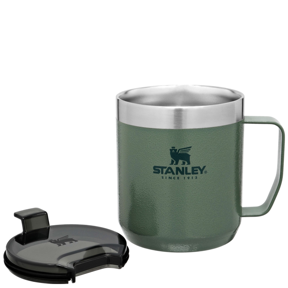 Stanley CLASSIC LEGENDARY CAMP MUG | 12 OZ Hammertone Green | 45862-STHA