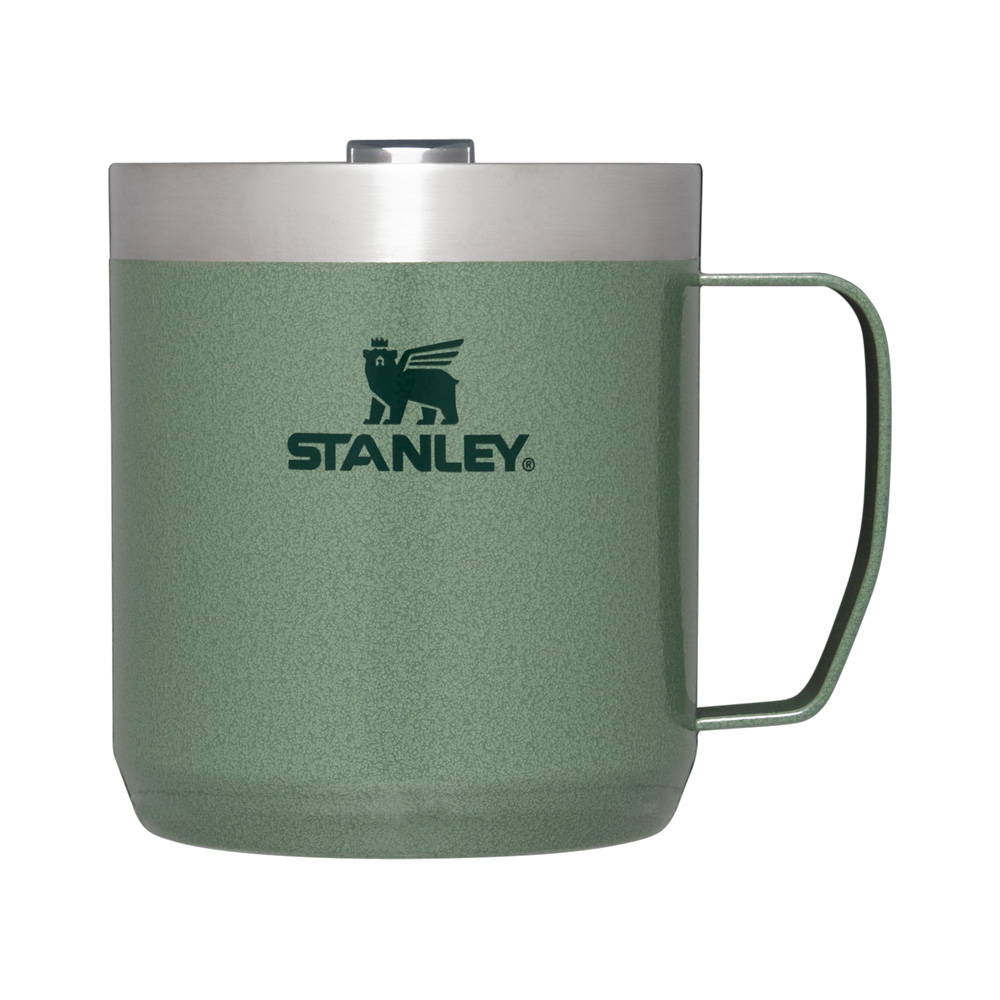 Stanley CLASSIC LEGENDARY CAMP MUG | 12 OZ Hammertone Green | 45862-STHA