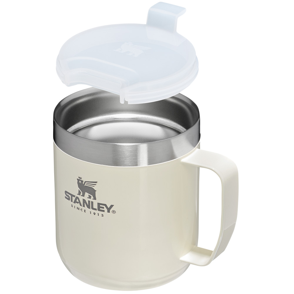 Stanley CLASSIC LEGENDARY CAMP MUG | 12 OZ Cream Gloss | 48302-KNBO