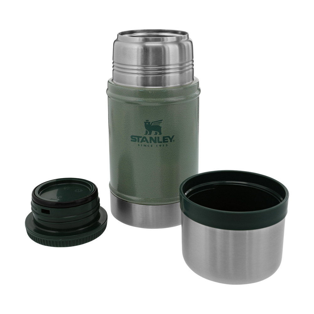 Stanley CLASSIC LEGENDARY FOOD JAR | 24 OZ Hammertone Green | 84270-YGNZ