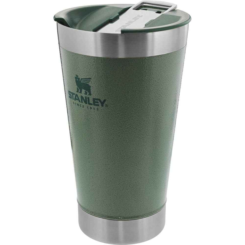 Stanley CLASSIC STAY CHILL BEER PINT | 16 OZ Hammertone Green | 12693-HPTD