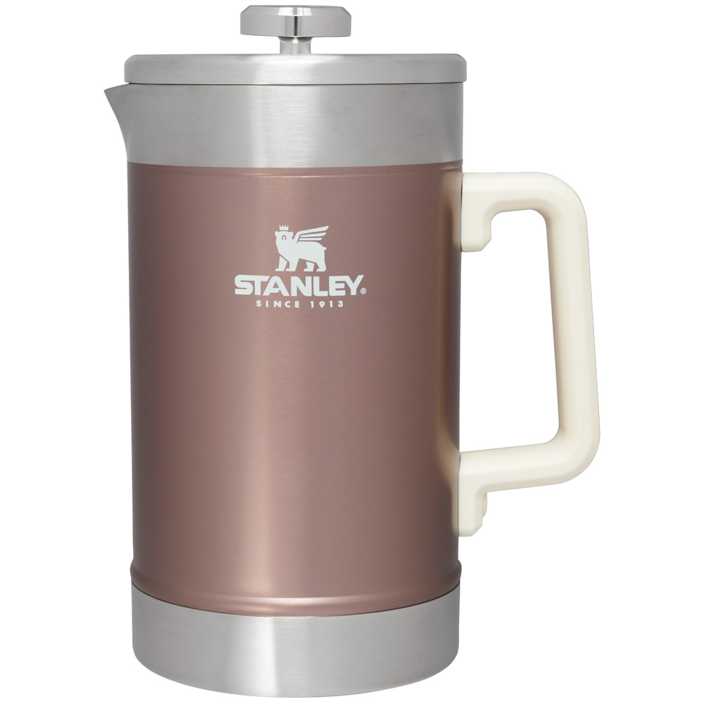 Stanley CLASSIC STAY HOT FRENCH PRESS | 48 OZ Rose Quartz Glow | 57143-EKXS