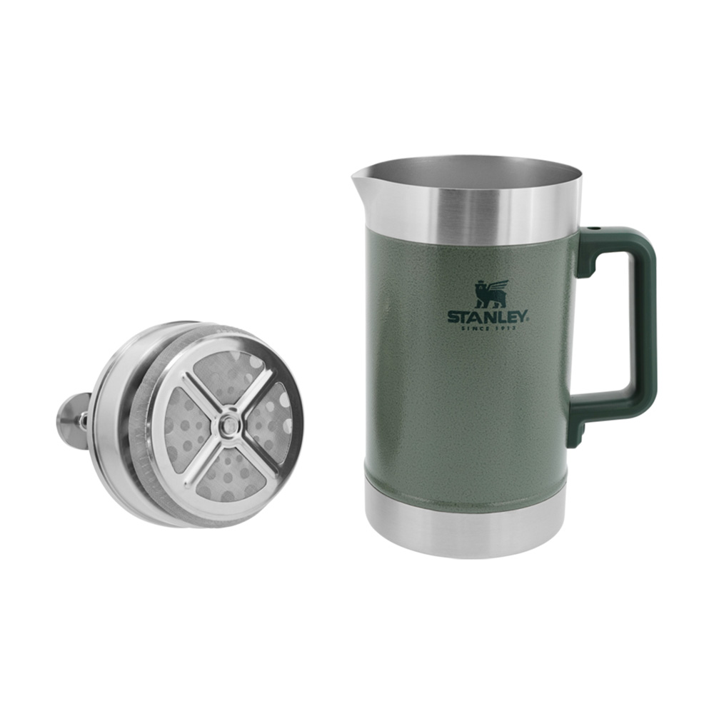 Stanley CLASSIC STAY HOT FRENCH PRESS | 48 OZ Hammertone Green | 34856-OKLH