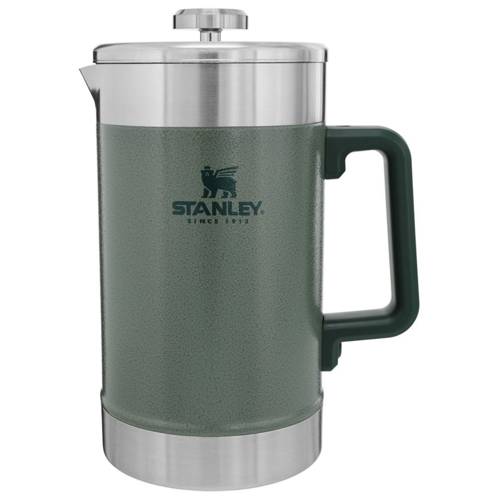 Stanley CLASSIC STAY HOT FRENCH PRESS | 48 OZ Hammertone Green | 34856-OKLH