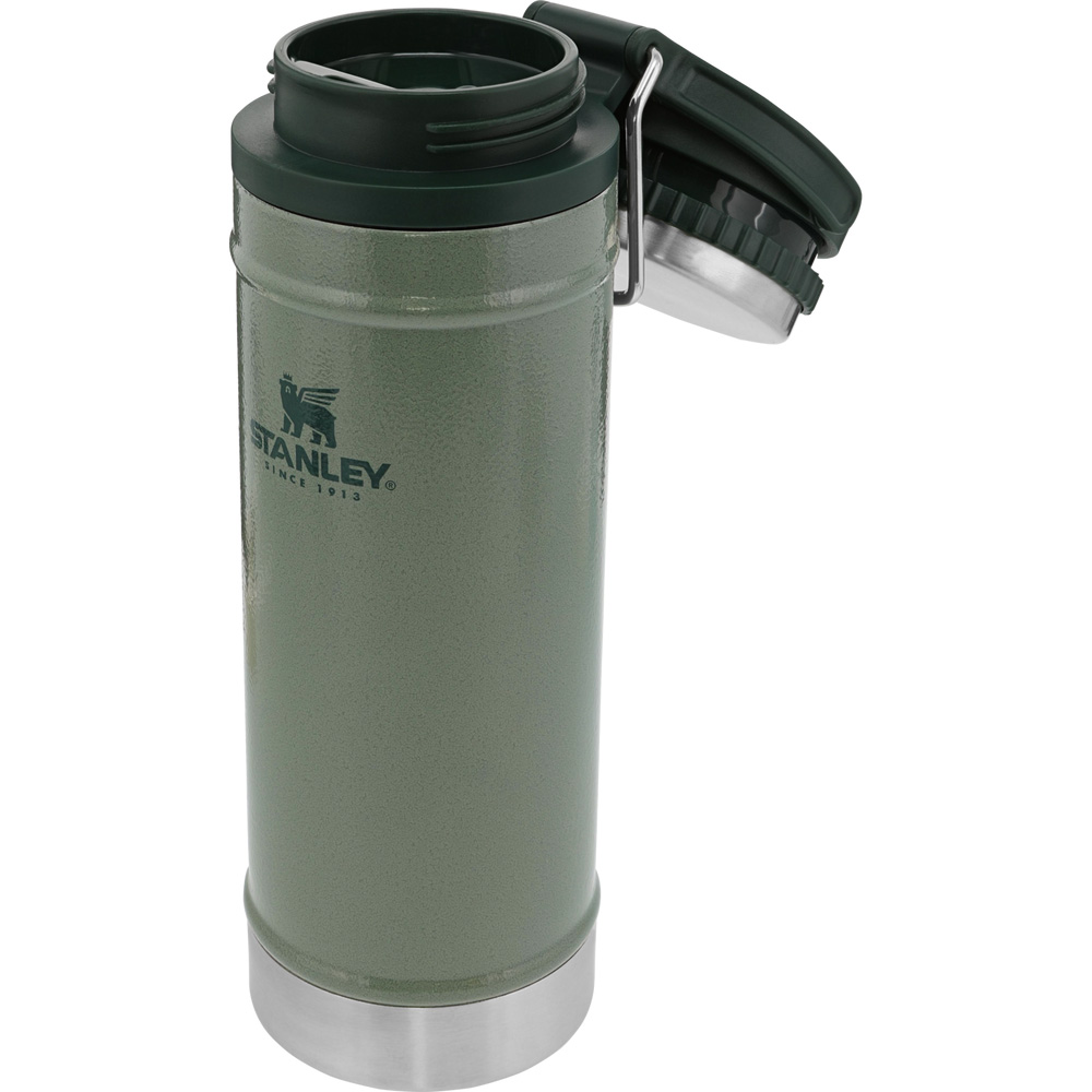 Stanley CLASSIC TRAVEL MUG FRENCH PRESS | 16 OZ Hammertone Green | 65214-SKJU