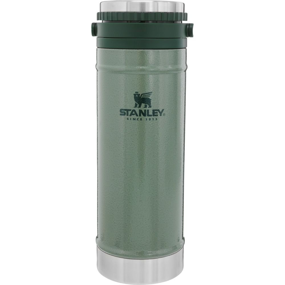 Stanley CLASSIC TRAVEL MUG FRENCH PRESS | 16 OZ Hammertone Green | 65214-SKJU