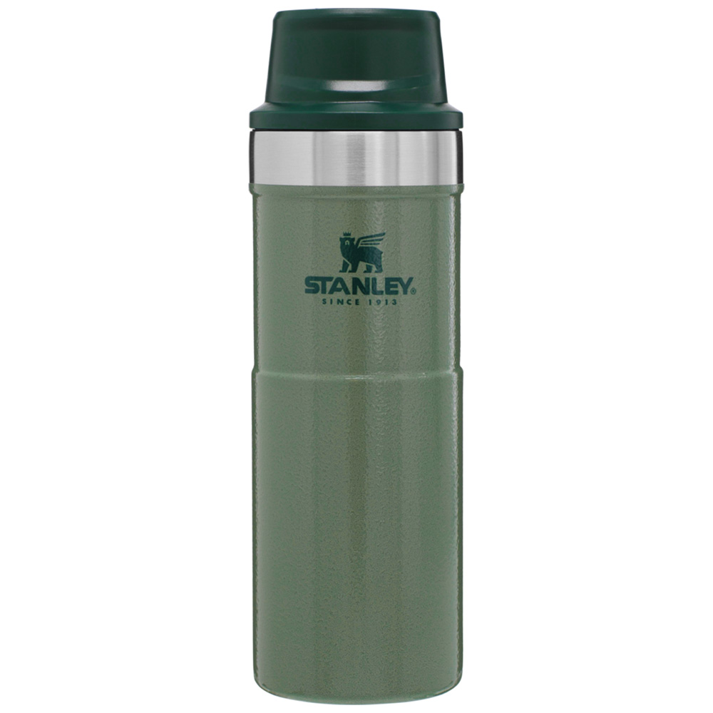 Stanley CLASSIC TRIGGER-ACTION TRAVEL MUG | 16 OZ Hammertone Green | 89503-YGAW