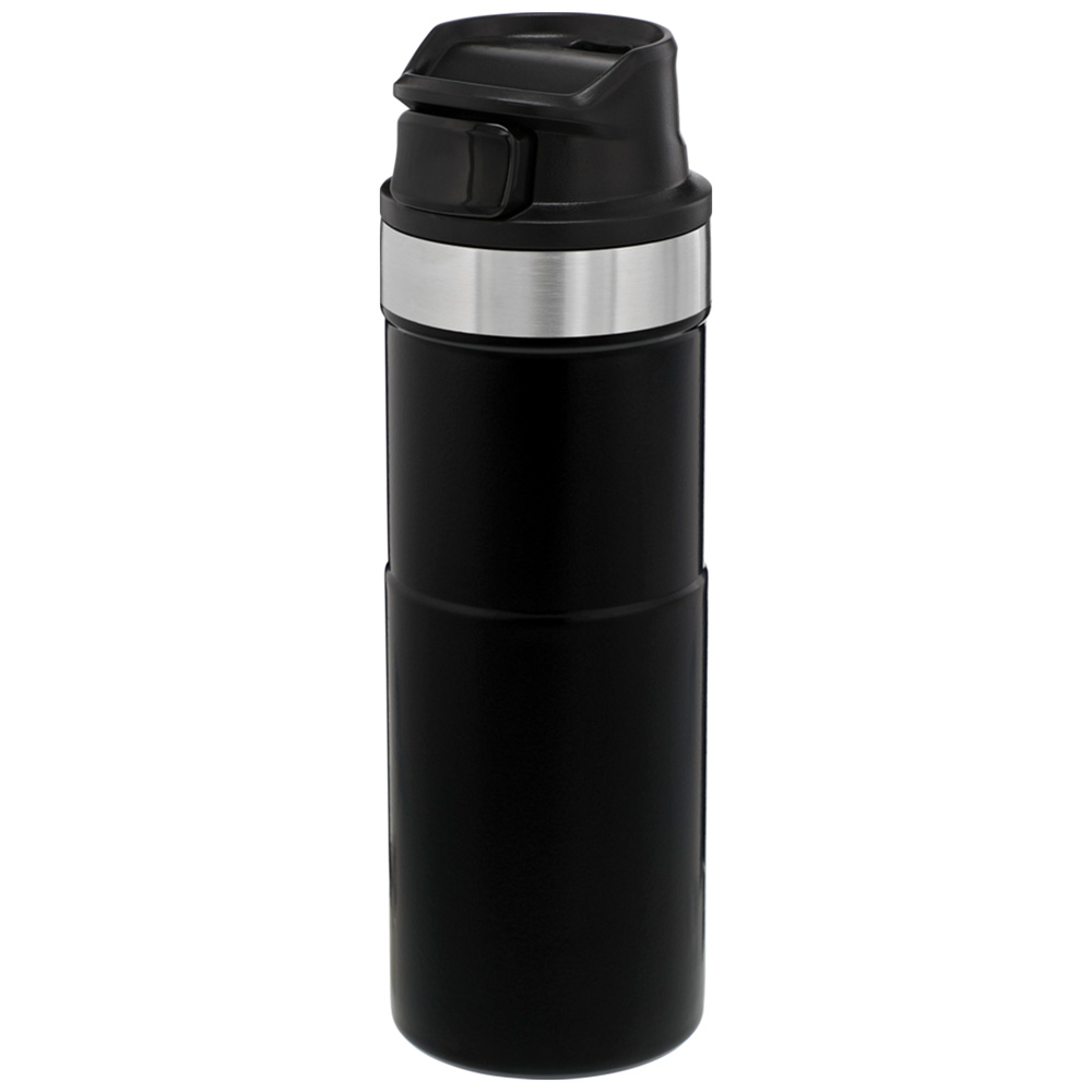 Stanley CLASSIC TRIGGER-ACTION TRAVEL MUG | 16 OZ Matte Black | 58341-SQGF