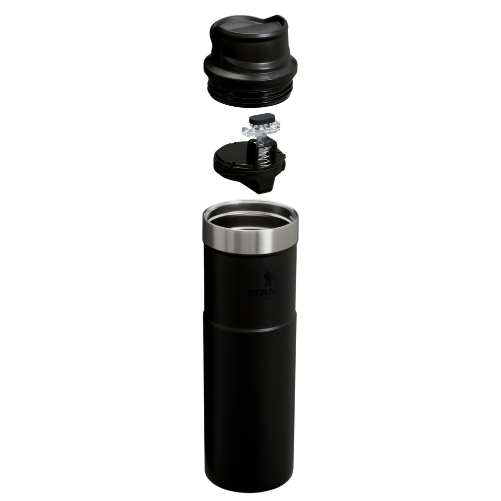 Stanley CLASSIC TRIGGER-ACTION TRAVEL MUG | 20 OZ Black 2.0 | 83045-CPZV