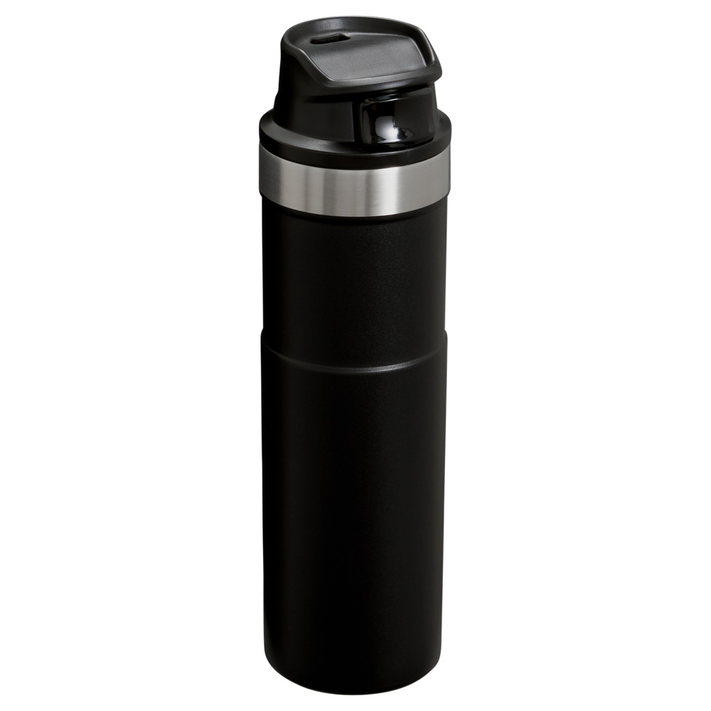 Stanley CLASSIC TRIGGER-ACTION TRAVEL MUG | 20 OZ Black 2.0 | 83045-CPZV