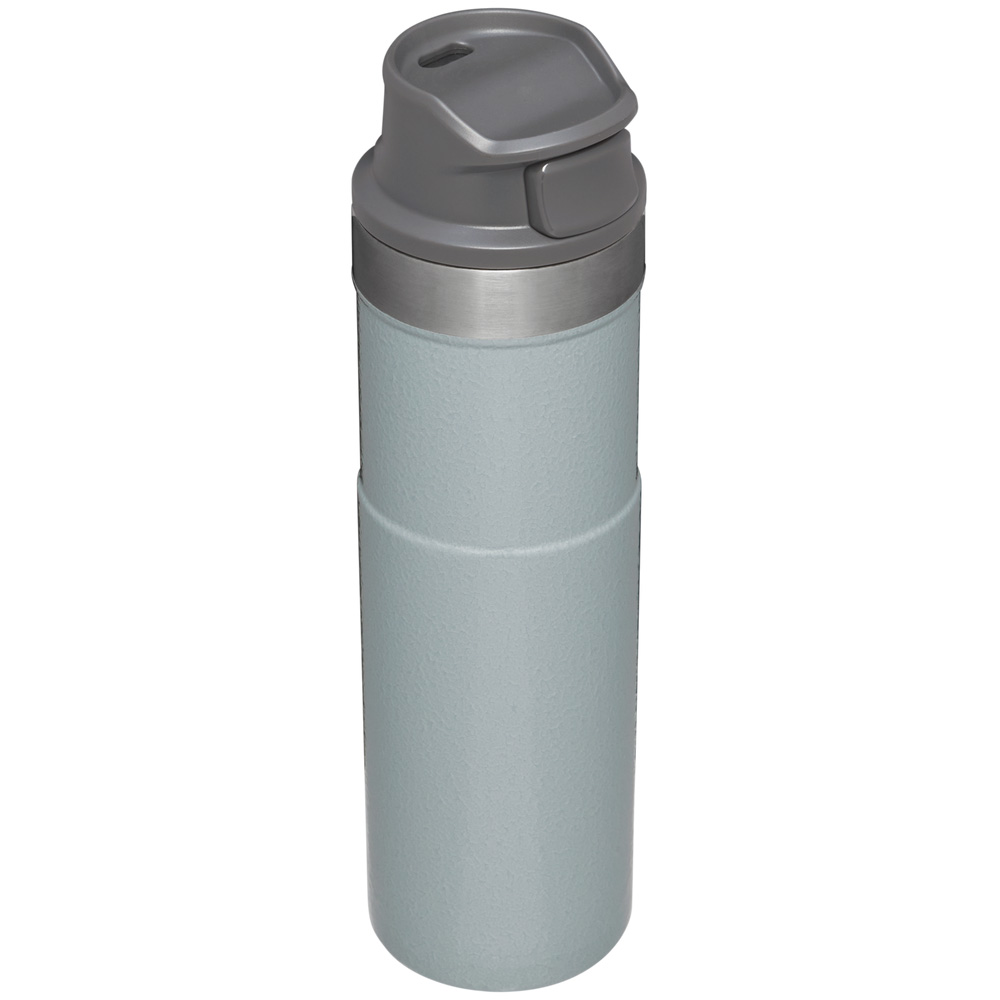 Stanley CLASSIC TRIGGER-ACTION TRAVEL MUG | 20 OZ Hammertone Silver | 06349-NRMV