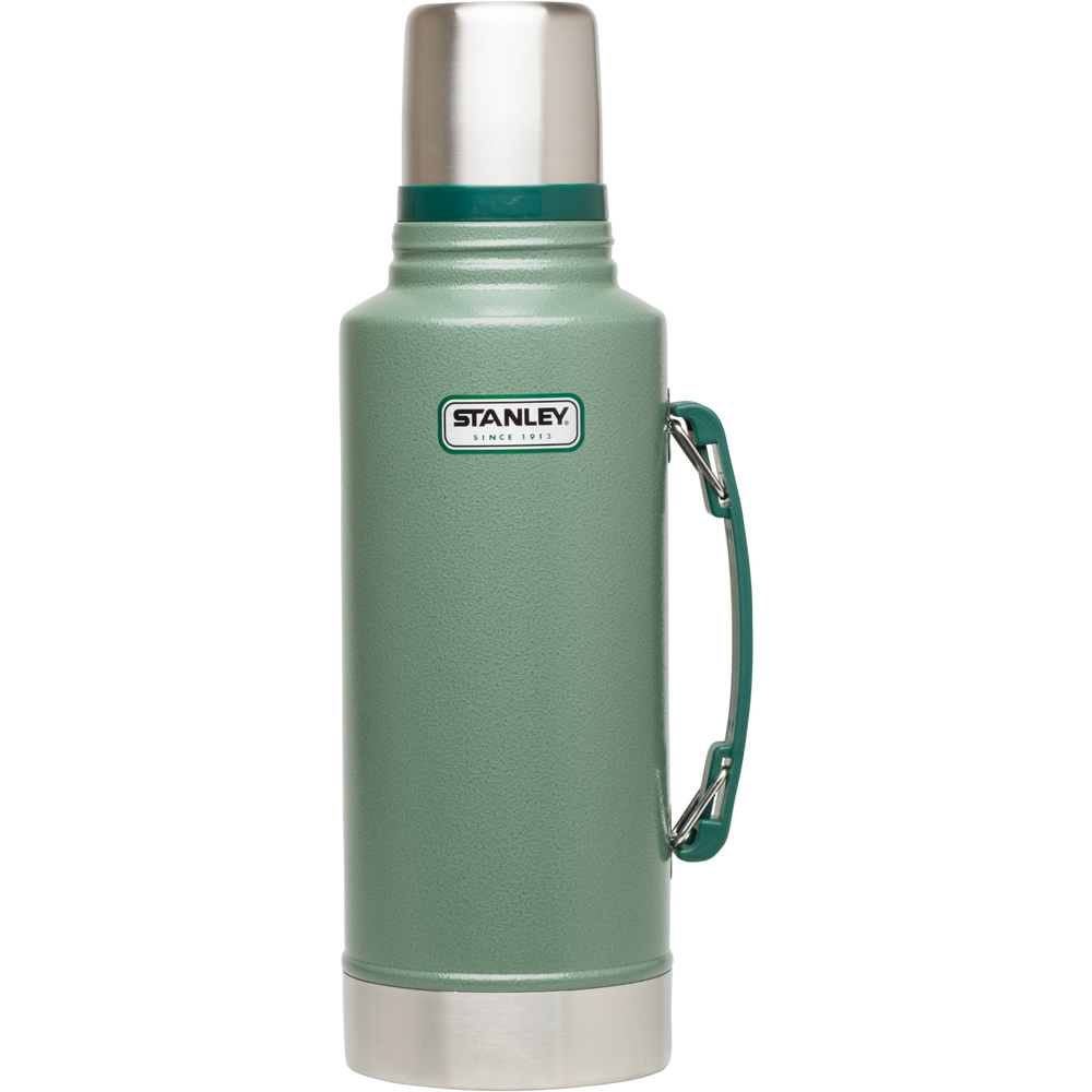 Stanley CLASSIC VACUUM BOTTLE | 2 QT Hammertone Green | 58672-XFCW