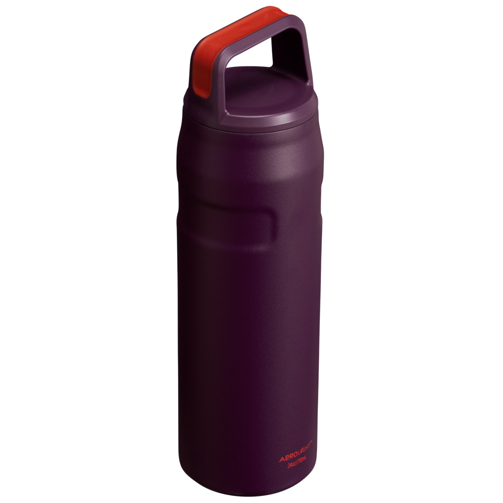 Stanley ICEFLOW™ BOTTLE WITH CAP AND CARRY+ LID | 24 OZ Plum | 83492-HRDA