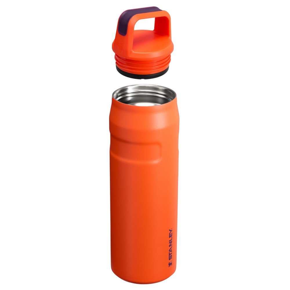 Stanley ICEFLOW™ BOTTLE WITH CAP AND CARRY+ LID | 24 OZ Plum | 34267-LMET