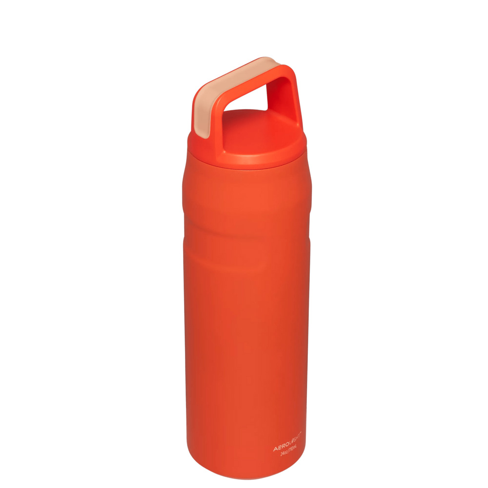 Stanley ICEFLOW™ BOTTLE WITH CAP AND CARRY+ LID | 24 OZ Tigerlily | 61780-NLFO