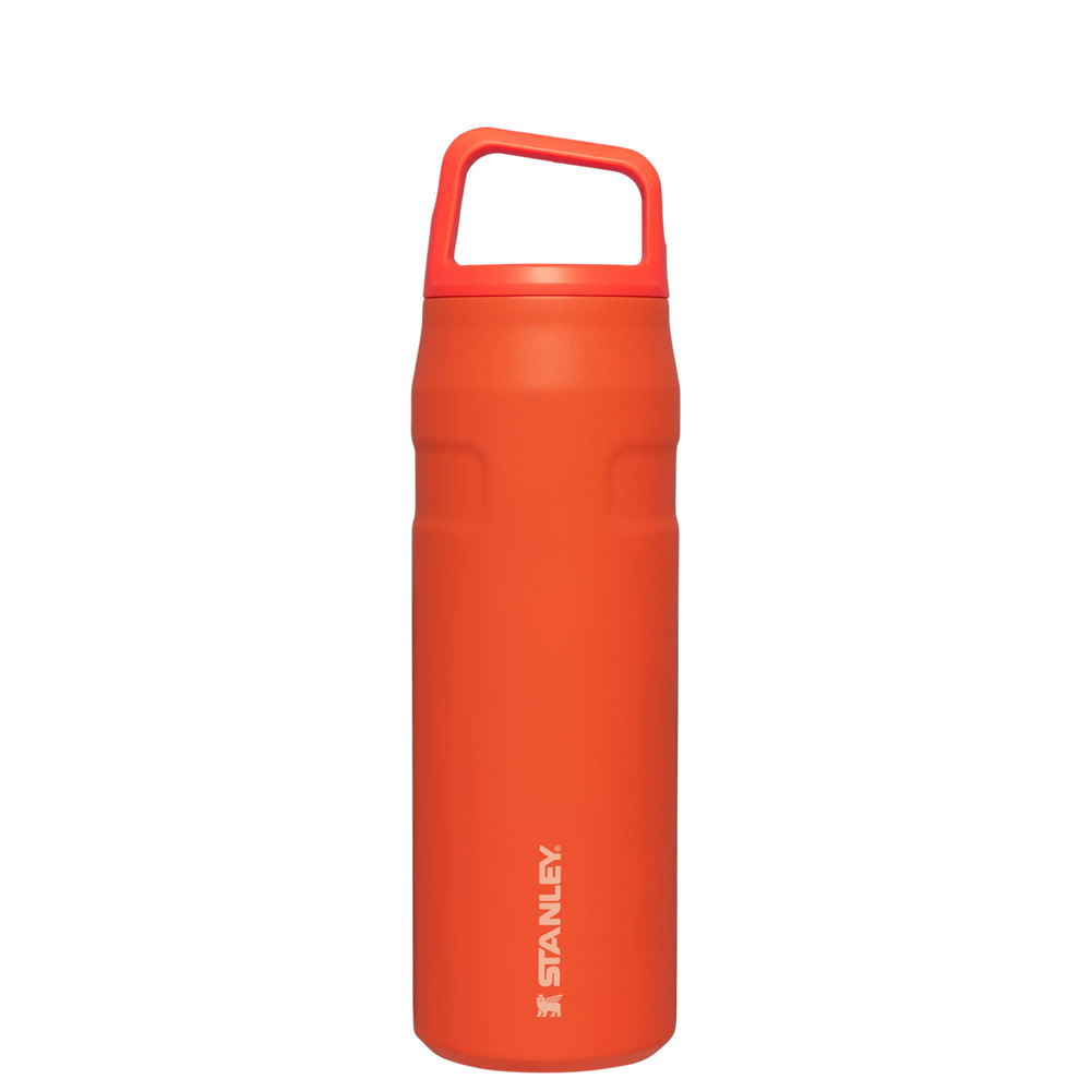 Stanley ICEFLOW™ BOTTLE WITH CAP AND CARRY+ LID | 24 OZ Tigerlily | 61780-NLFO