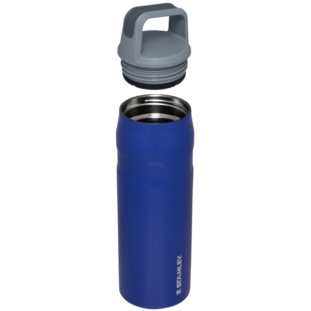 Stanley ICEFLOW™ BOTTLE WITH CAP AND CARRY+ LID | 24 OZ Lapis Glimmer | 24371-IWGL