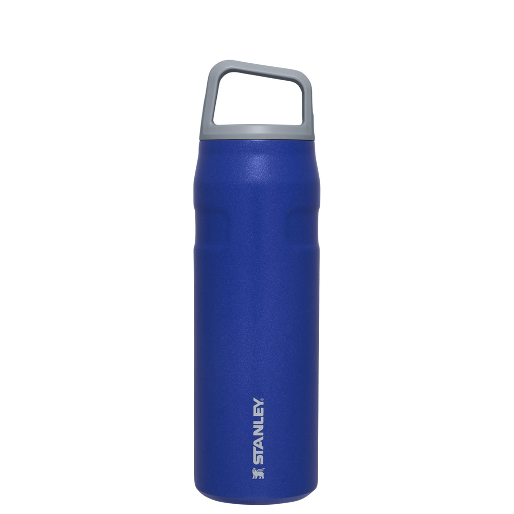 Stanley ICEFLOW™ BOTTLE WITH CAP AND CARRY+ LID | 24 OZ Lapis Glimmer | 24371-IWGL