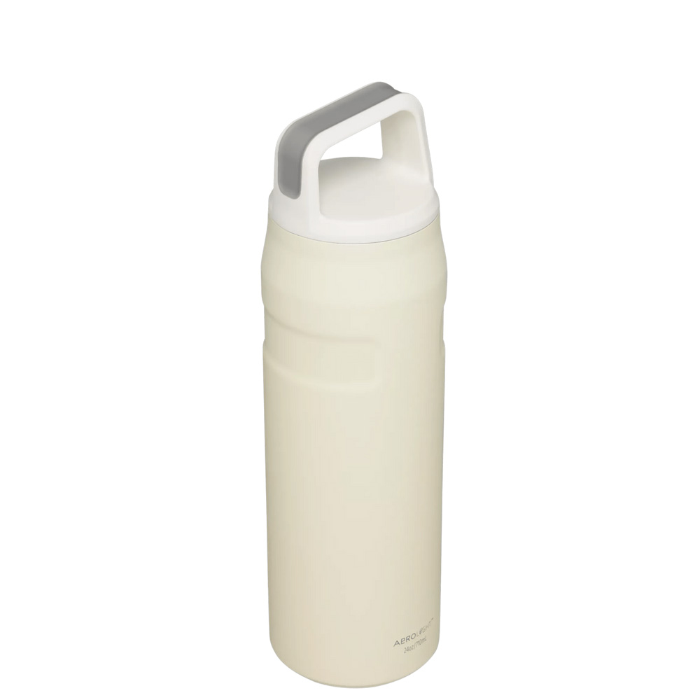 Stanley ICEFLOW™ BOTTLE WITH CAP AND CARRY+ LID | 24 OZ Cream Glimmer | 30745-IYFV