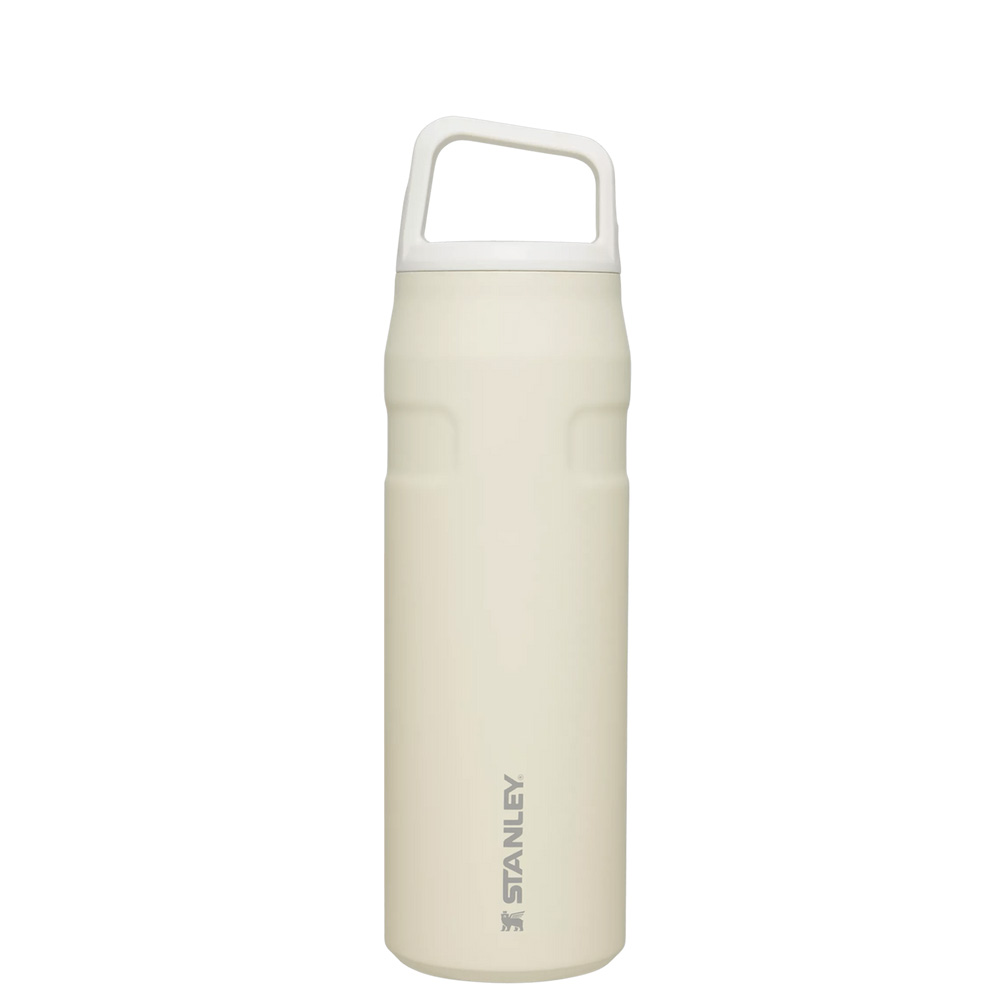 Stanley ICEFLOW™ BOTTLE WITH CAP AND CARRY+ LID | 24 OZ Cream Glimmer | 30745-IYFV