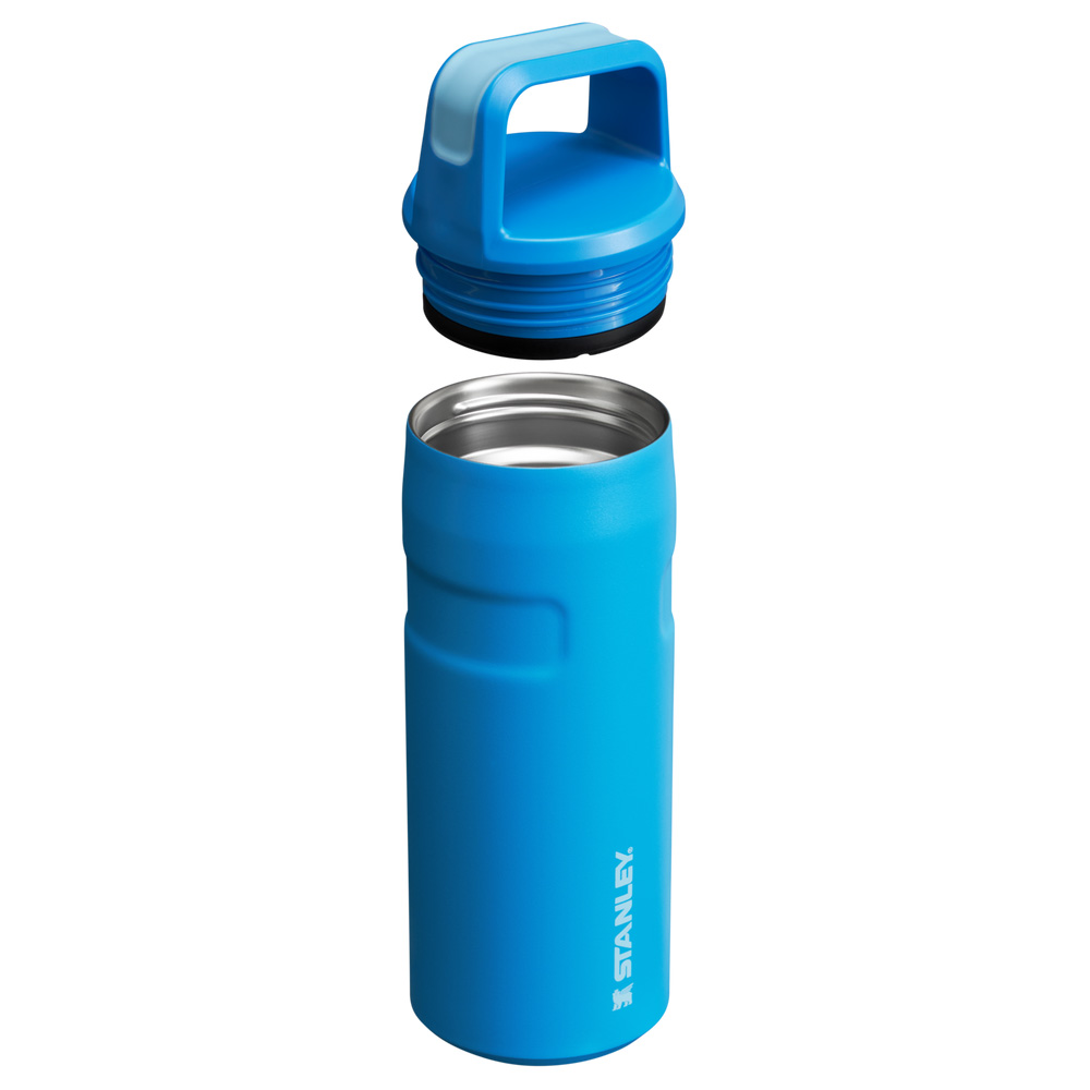 Stanley ICEFLOW™ BOTTLE WITH CAP AND CARRY+ LID | 16 OZ Azure | 81254-DUXR