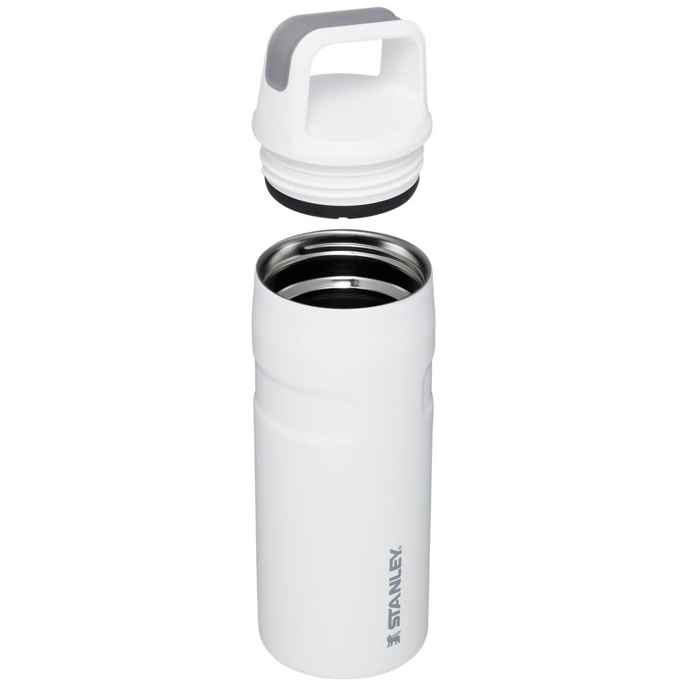 Stanley ICEFLOW™ BOTTLE WITH CAP AND CARRY+ LID | 16 OZ Polar | 10793-BYRT