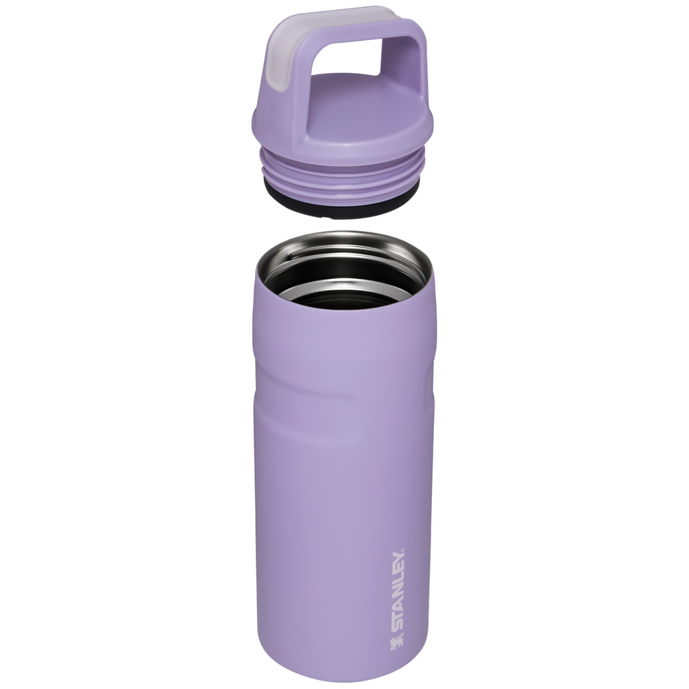 Stanley ICEFLOW™ BOTTLE WITH CAP AND CARRY+ LID | 16 OZ Lavender | 17469-QJAW