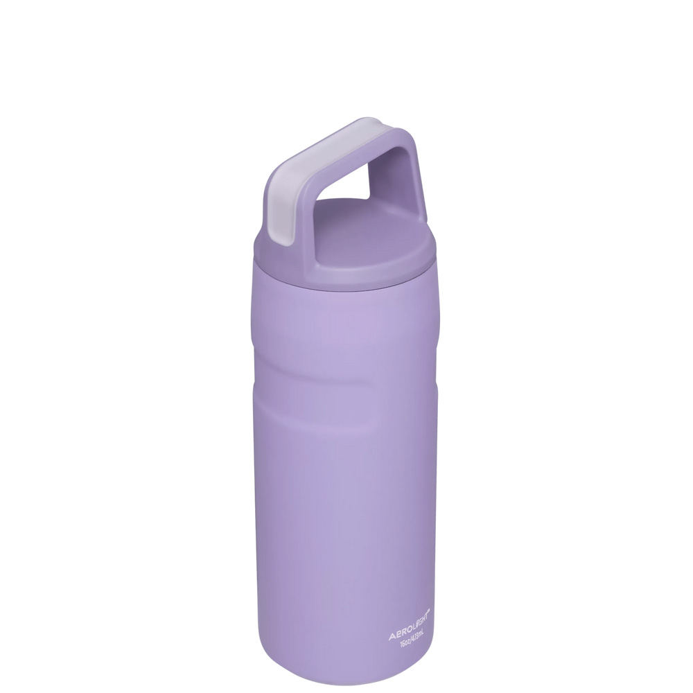 Stanley ICEFLOW™ BOTTLE WITH CAP AND CARRY+ LID | 16 OZ Lavender | 17469-QJAW