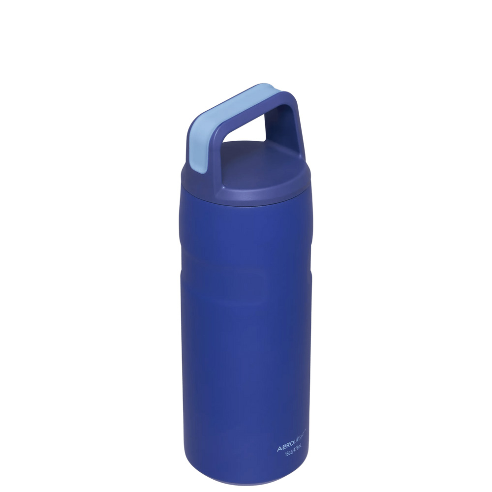 Stanley ICEFLOW™ BOTTLE WITH CAP AND CARRY+ LID | 16 OZ Lapis | 40897-DQNY