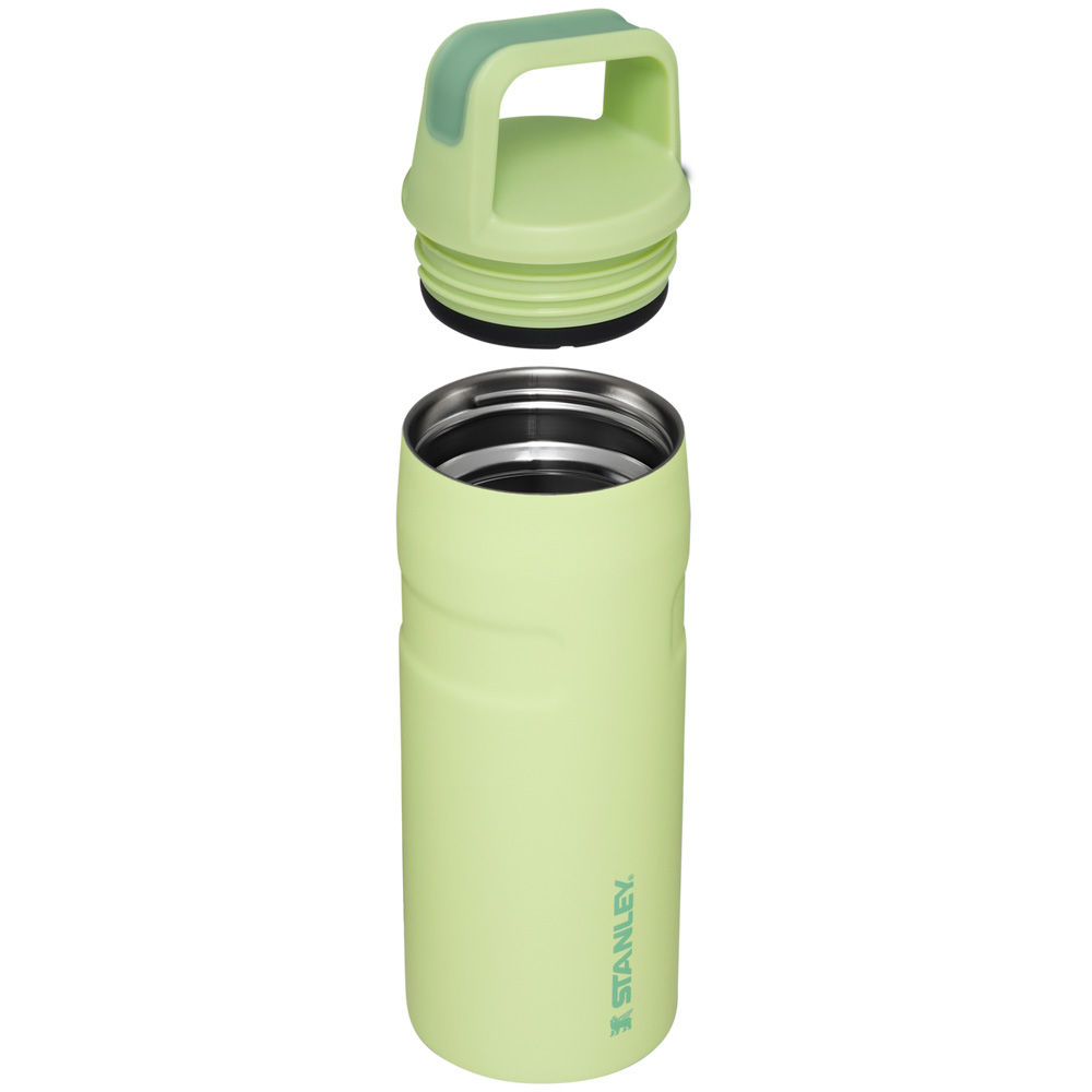 Stanley ICEFLOW™ BOTTLE WITH CAP AND CARRY+ LID | 16 OZ Citron | 03517-PYWB