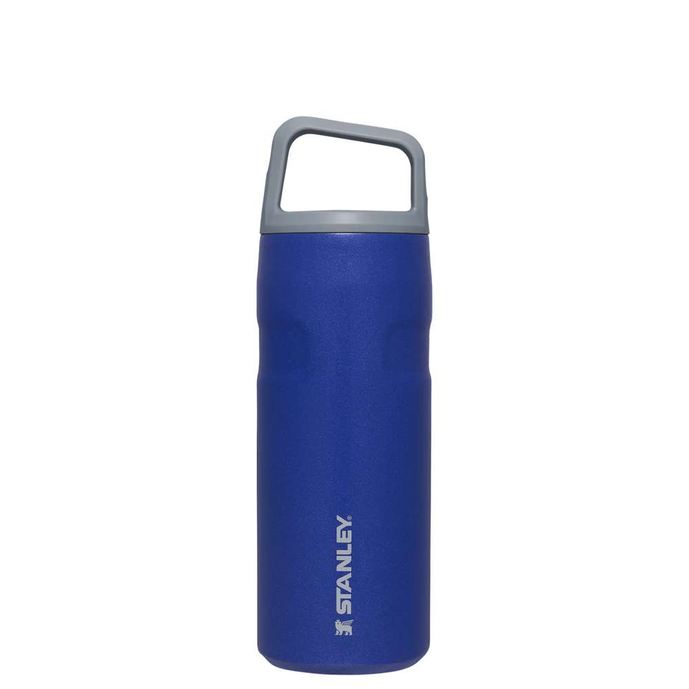 Stanley ICEFLOW™ BOTTLE WITH CAP AND CARRY+ LID | 16 OZ Lapis Glimmer | 79302-IVCS