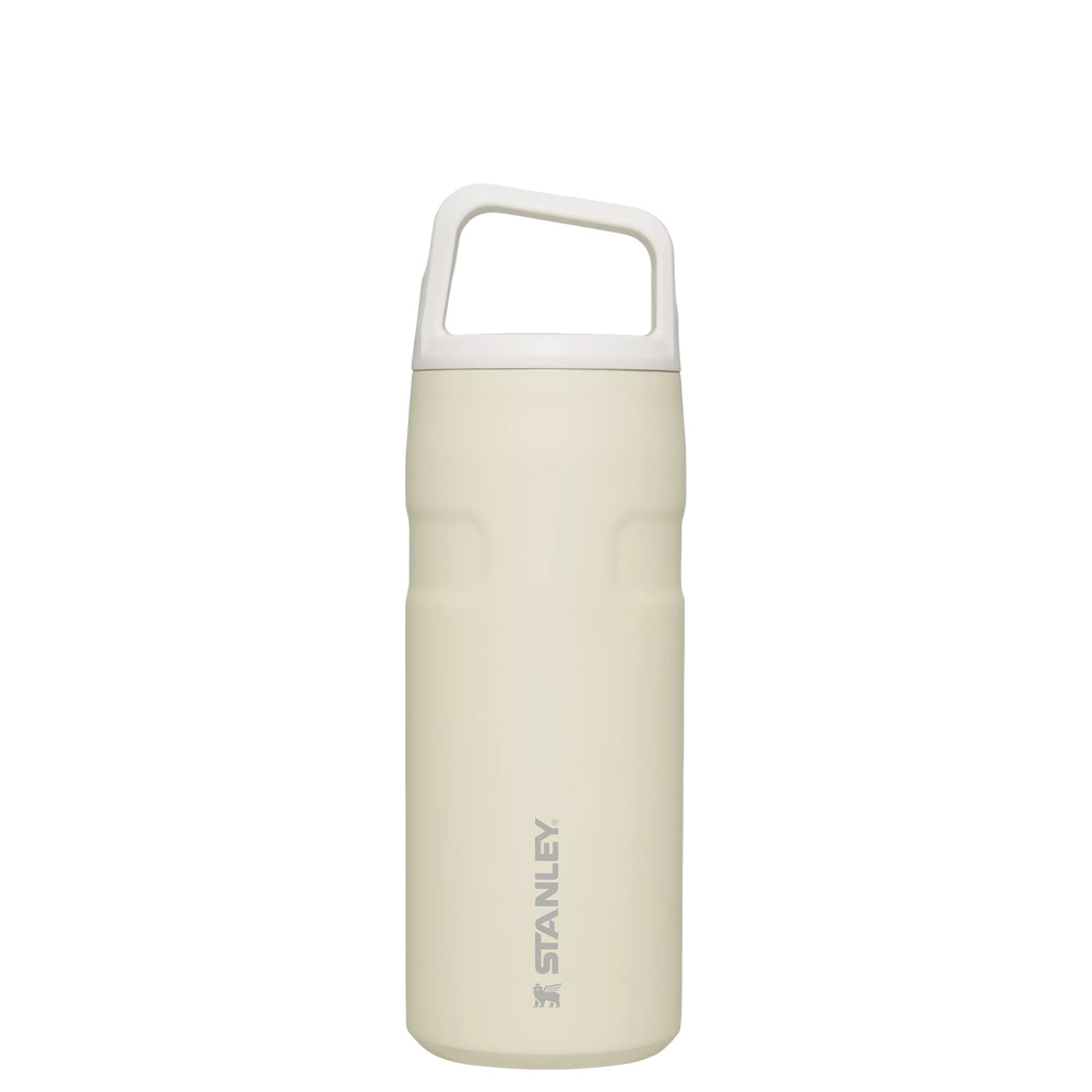 Stanley ICEFLOW™ BOTTLE WITH CAP AND CARRY+ LID | 16 OZ Cream Glimmer | 53984-RHOU