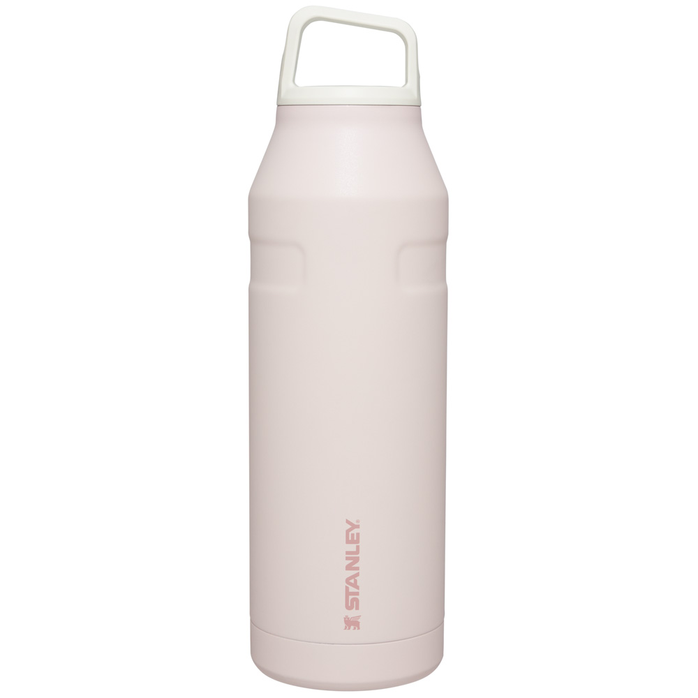 Stanley ICEFLOW™ BOTTLE WITH CAP AND CARRY+ LID | 50 OZ Rose Quartz Glimmer | 01629-ELCS