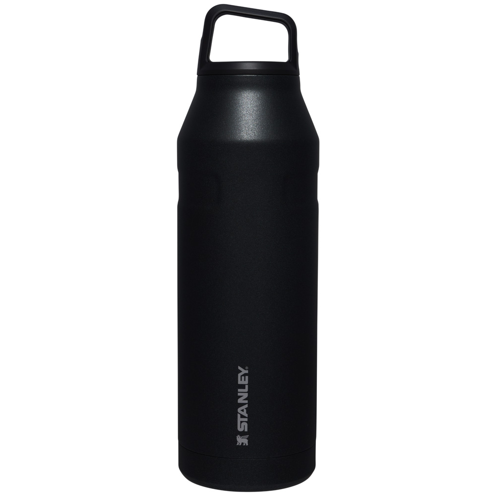 Stanley ICEFLOW™ BOTTLE WITH CAP AND CARRY+ LID | 50 OZ Black Glimmer | 01834-CEVJ