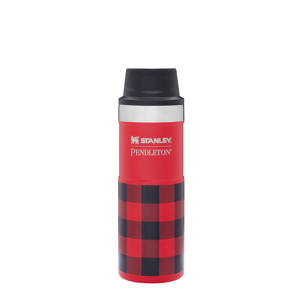 Stanley STANLEY X PENDLETON TRIGGER-ACTION TRAVEL MUG | 16 OZ Rob Roy Buffalo Check | 02315-SUEQ