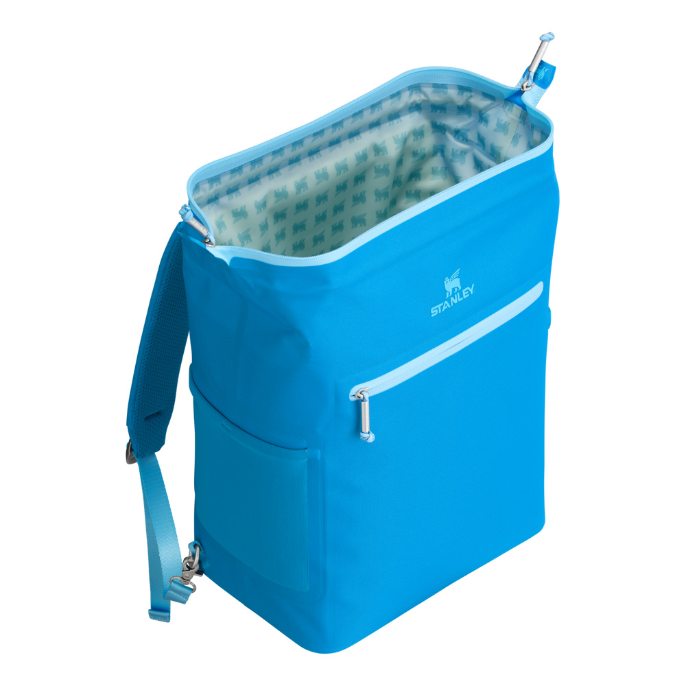 Stanley THE ALL DAY MADELEINE MIDI COOLER BACKPACK | 20 CAN | 14.8 QT | 14.0 L Azure | 26031-ZRVC