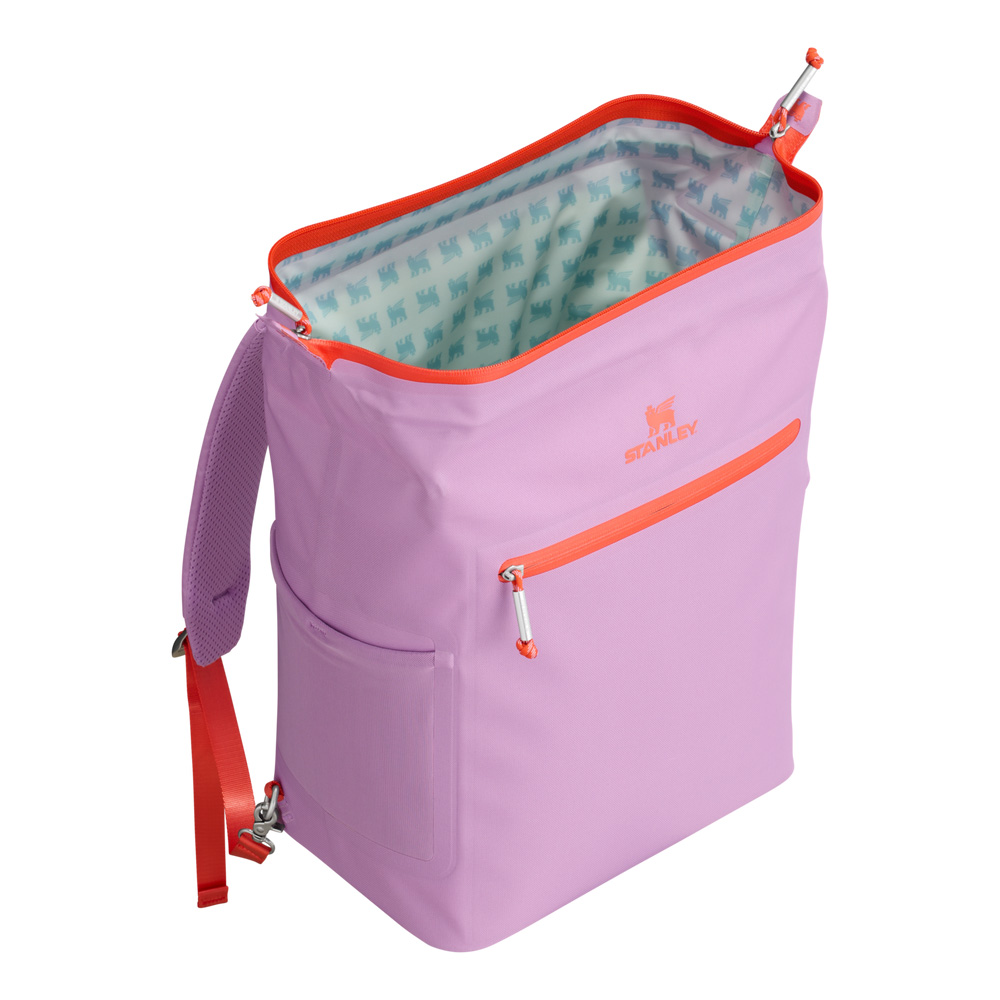 Stanley THE ALL DAY MADELEINE MIDI COOLER BACKPACK | 20 CAN | 14.8 QT | 14.0 L Lilac | 42695-UGRL